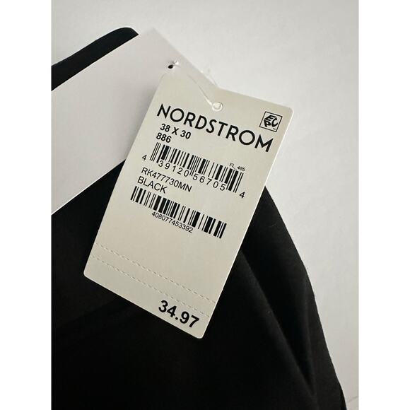 Men's Dress Pants - Flat Front - NWT - 38x30 - Black - Perfect for the holidays - Picture 4 of 7